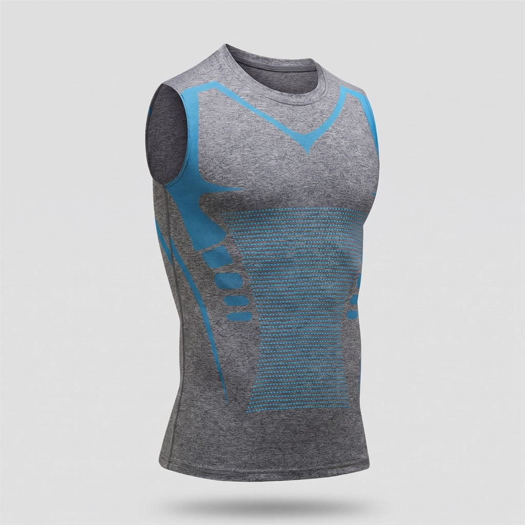 Débardeur sculptant Aplomb, gris